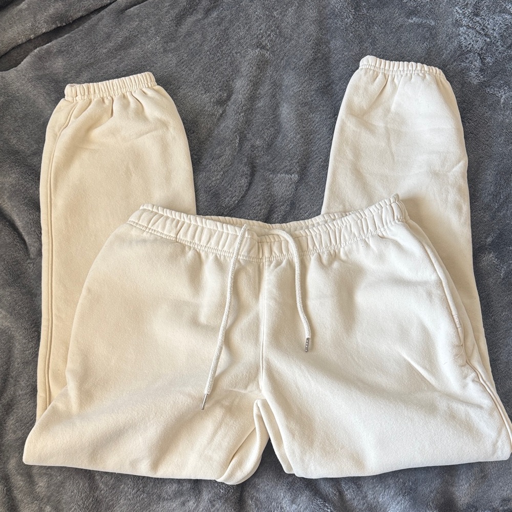Cotton On Body Off-White Jogger Pants